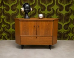 Meuble d’angle vintage années 60/70 design rétro