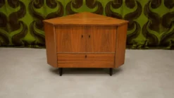 Meuble d’angle vintage années 60/70 design rétro