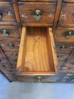 Meuble d'apothicaire chinois à 69 tiroirs