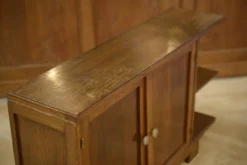 Meuble d’appoint Art Déco en chêne 1940’s