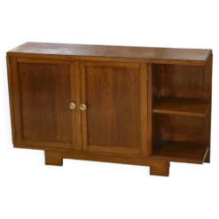 Meuble d’appoint Art Déco en chêne 1940’s