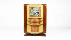 Meuble de bar moderne du milieu du siècle par Paolo Buffa, années 1950