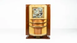 Meuble de bar moderne du milieu du siècle par Paolo Buffa, années 1950