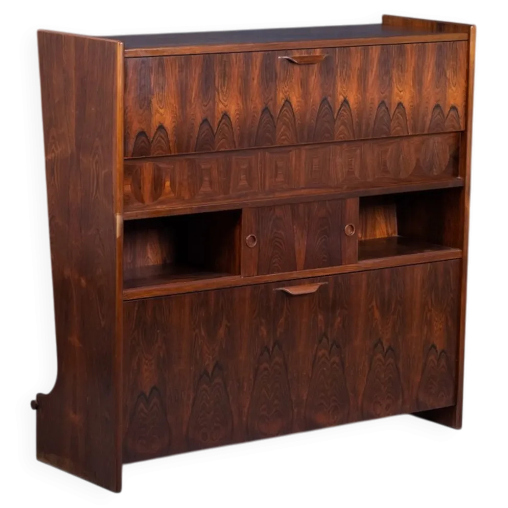 Meuble de Bar SK 661 en Palissandre par Johannes Andersen pour Skaaning & Son, 1960s