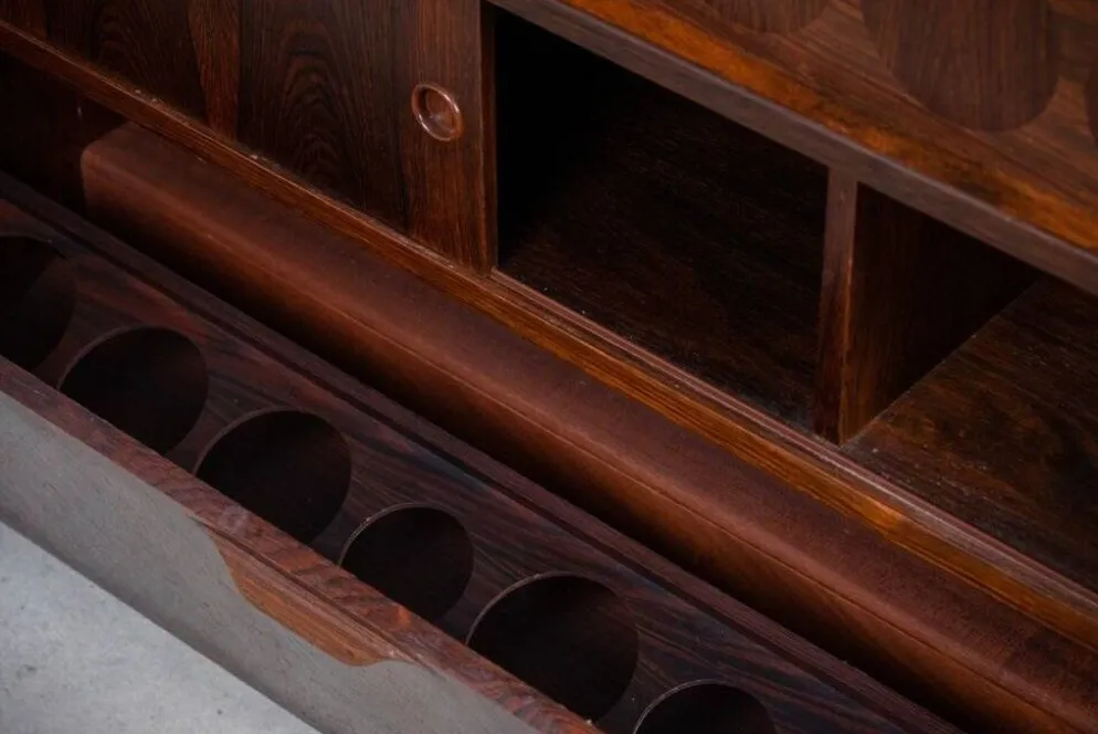Meuble de Bar SK 661 en Palissandre par Johannes Andersen pour Skaaning & Son, 1960s