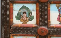 Meuble de Commerce Manjoosh en Bois Exotique, Inde – Début XXe