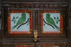 Meuble de Commerce Manjoosh en Bois Exotique, Inde – Début XXe