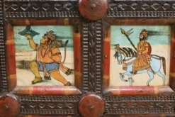 Meuble de Commerce Manjoosh en Bois Exotique, Inde – Début XXe