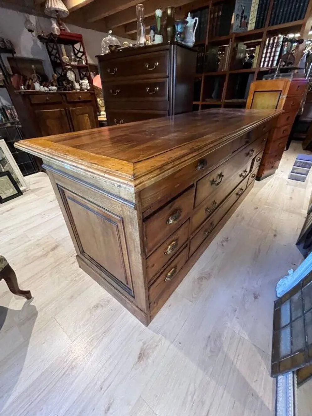 Meuble de drapier fin XIXème-début XXème