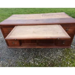 Meuble de magasin année 30 chêne
