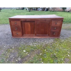 Meuble de magasin année 30 chêne
