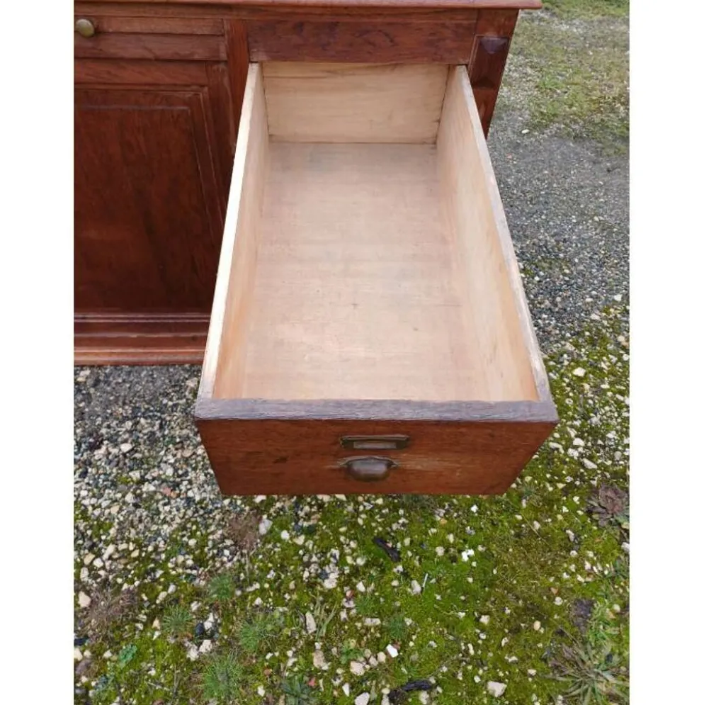Meuble de magasin année 30 chêne