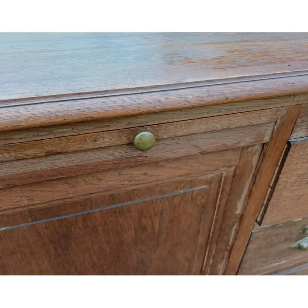 Meuble de magasin année 30 chêne