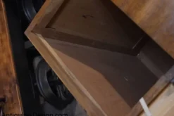 meuble de metier classeur a rideaux en chene