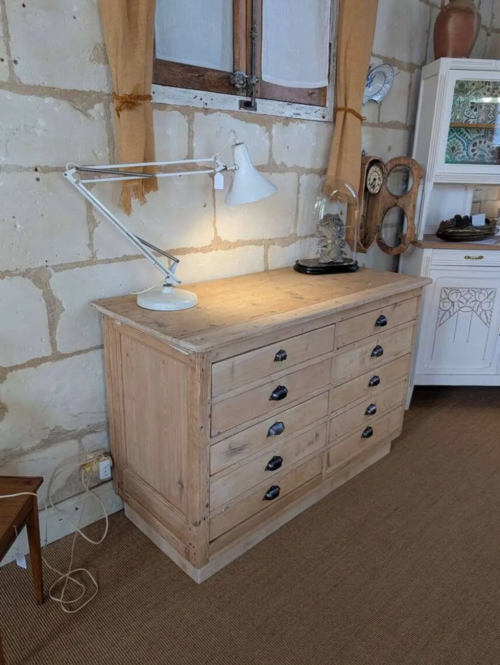 Meuble de métier ancien