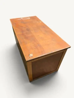 Meuble de métier ancien en chêne à huit tiroirs