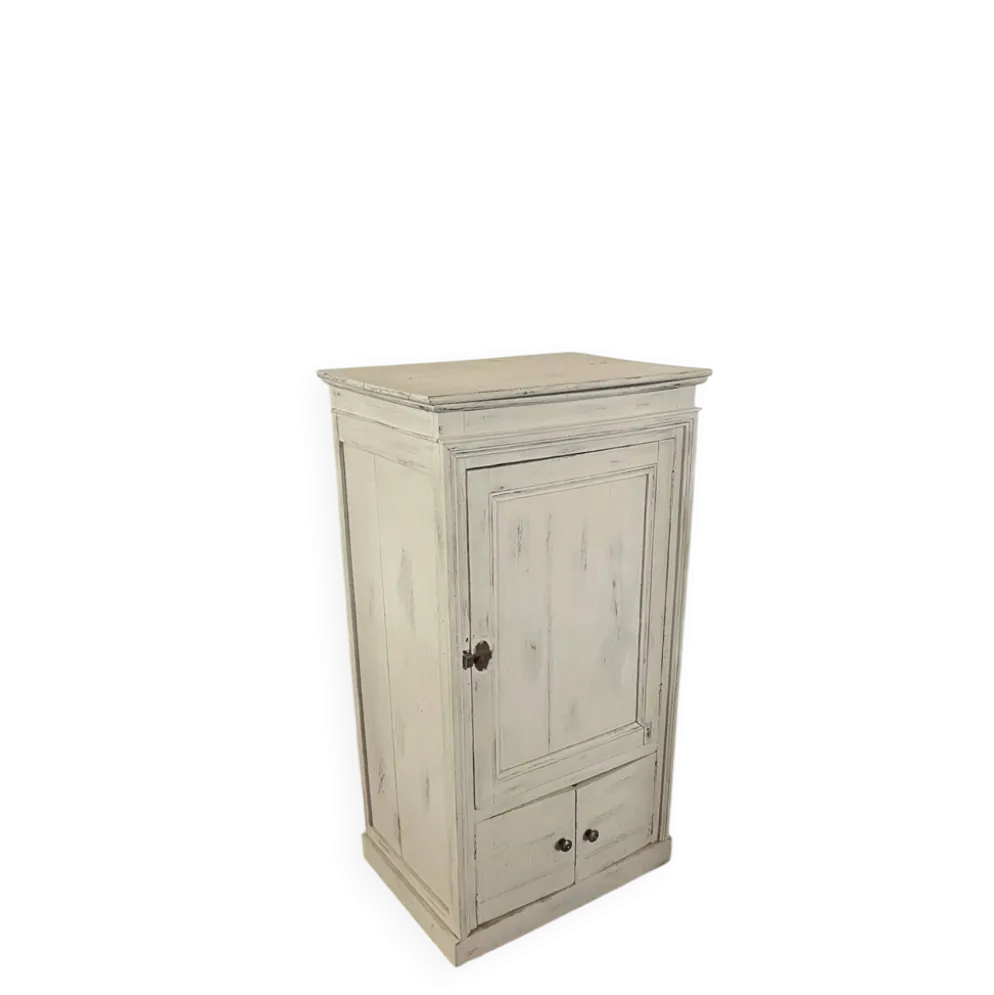Meuble de métier ancien patiné