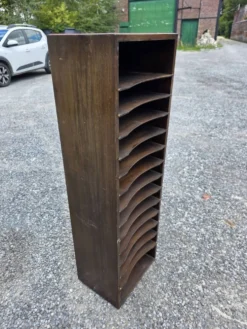 Meuble de métier à casiers des années 50