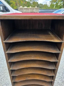Meuble de métier à casiers des années 50