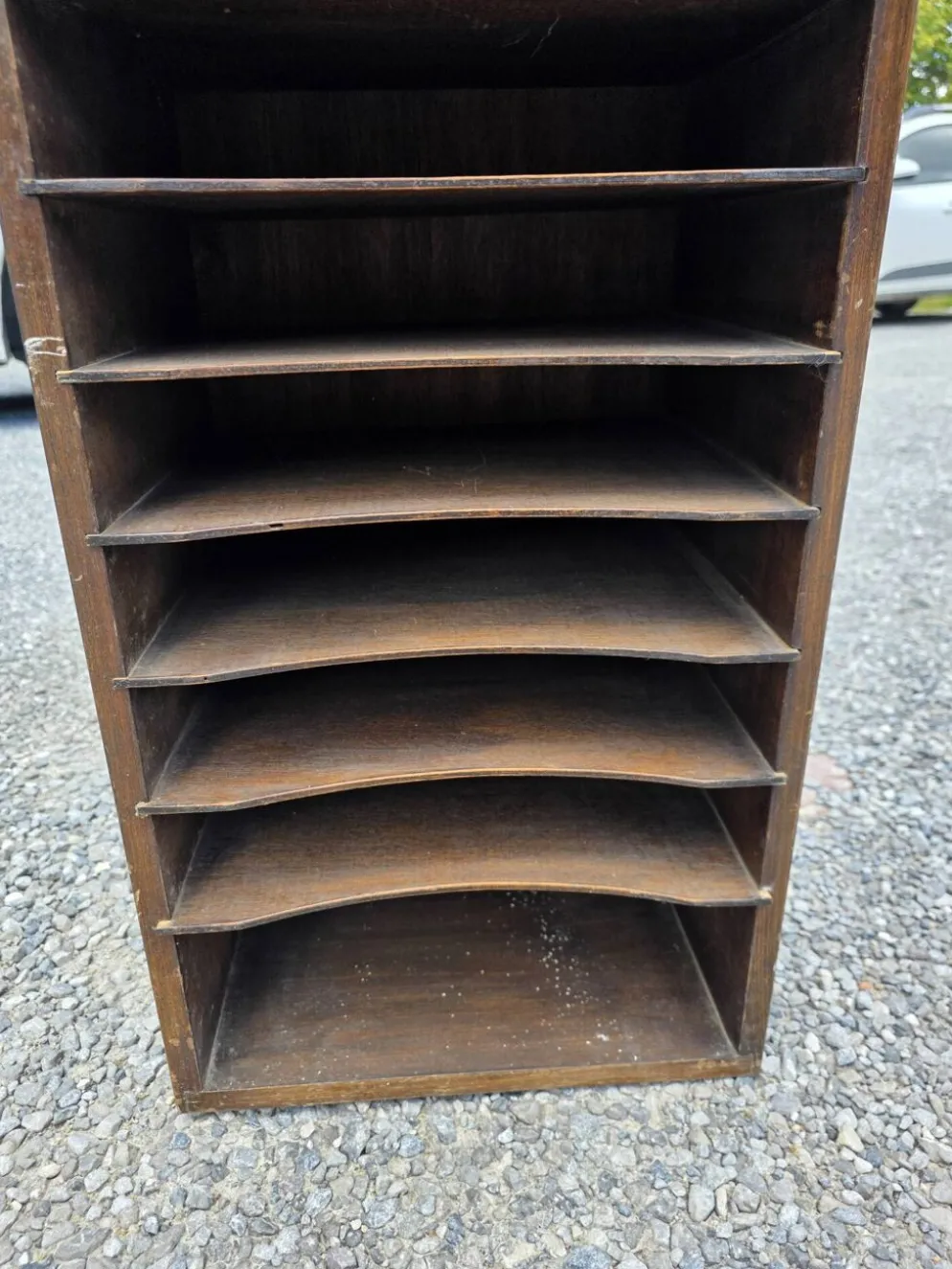 Meuble de métier à casiers des années 50