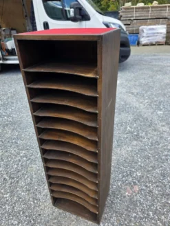Meuble de métier à casiers des années 50