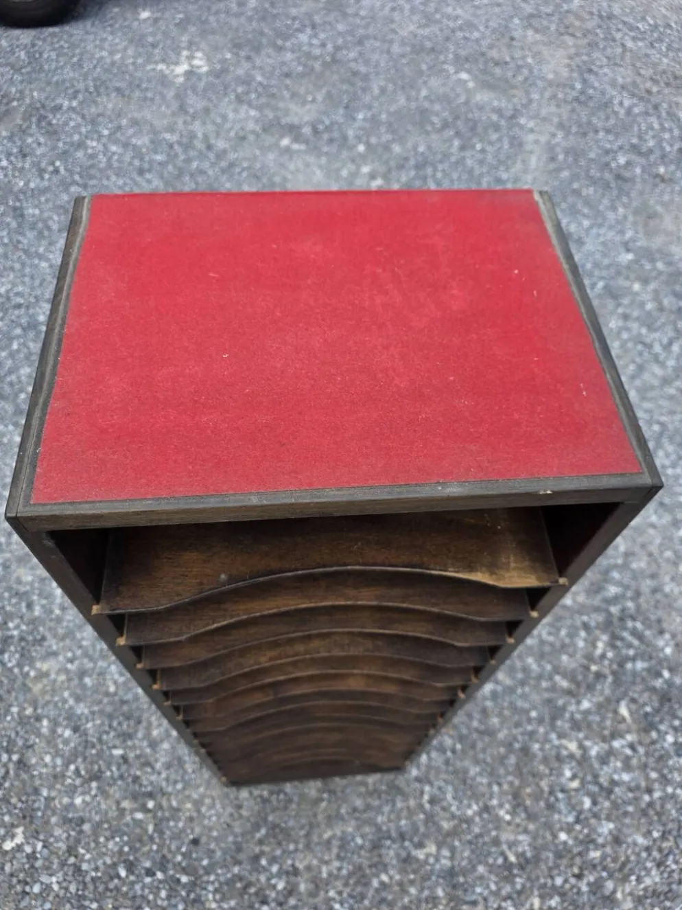 Meuble de métier à casiers des années 50