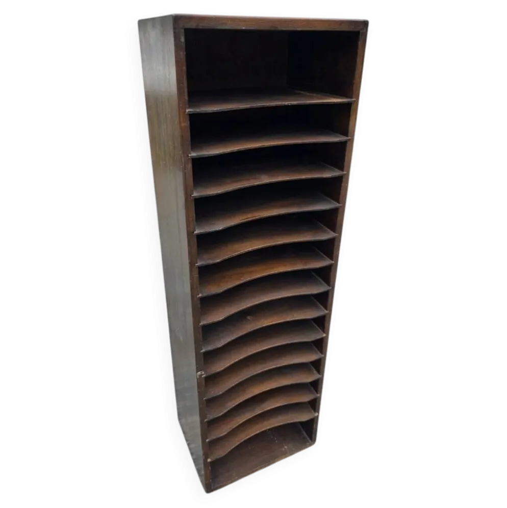 Meuble de métier à casiers des années 50