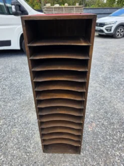 Meuble de métier à casiers des années 50