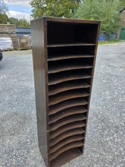 Meuble de métier à casiers des années 50