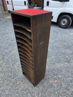 Meuble de métier à casiers des années 50