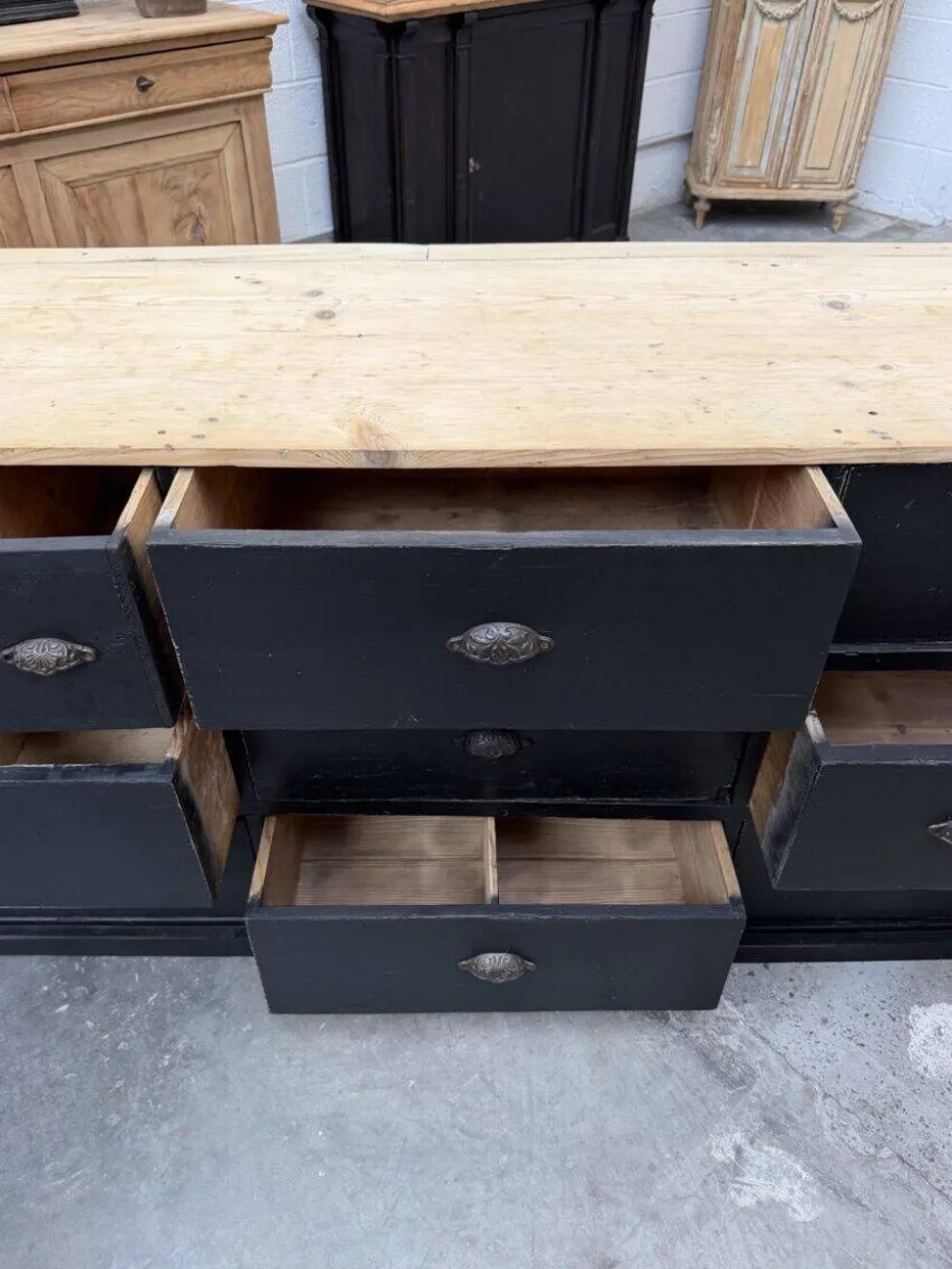 Meuble de métier début XXème