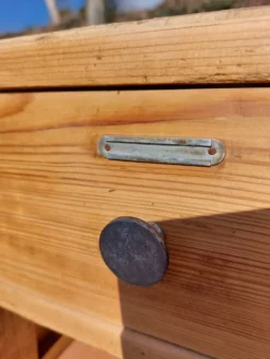 meuble de métier en bois, meuble à tiroirs