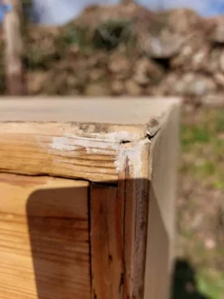 meuble de métier en bois, meuble à tiroirs