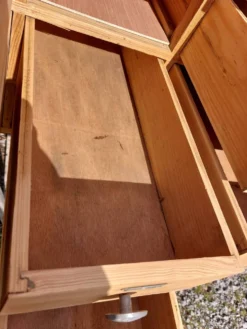 meuble de métier en bois, meuble à tiroirs