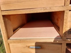 meuble de métier en bois, meuble à tiroirs