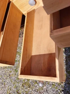 meuble de métier en bois, meuble à tiroirs