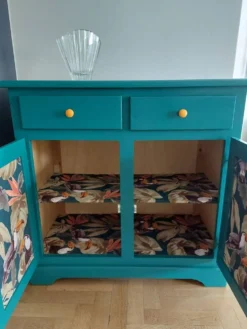 meuble de métier en bois, meuble à tiroirs