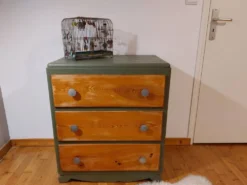 meuble de métier en bois, meuble à tiroirs