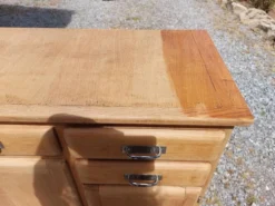 meuble de métier en bois, meuble à tiroirs