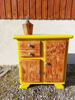 meuble de métier en bois, meuble à tiroirs