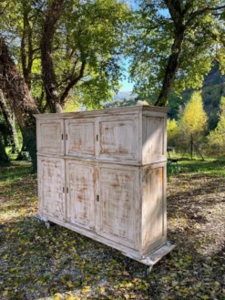 Meuble de métier en chêne, XXème