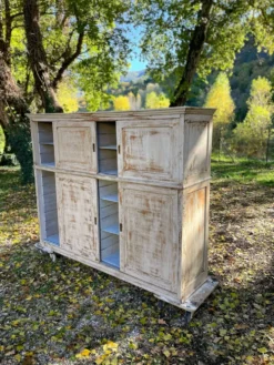 Meuble de métier en chêne, XXème