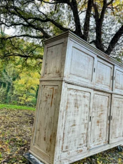 Meuble de métier en chêne, XXème