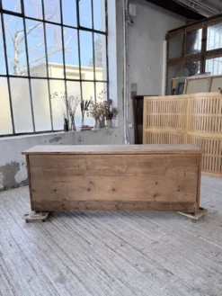 Meuble de métier 1950 en pin