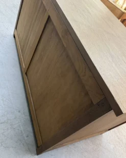 Meuble de métier, îlot en chêne (rénové)