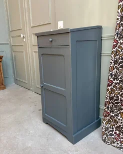 Meuble de métier, meuble à vinyles (rénové)