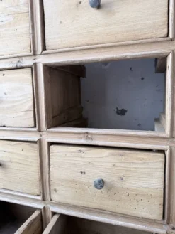 Meuble de métier pin à tiroirs XL 1950