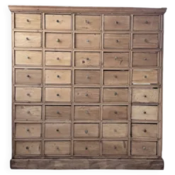 Meuble de métier pin à tiroirs XL 1950