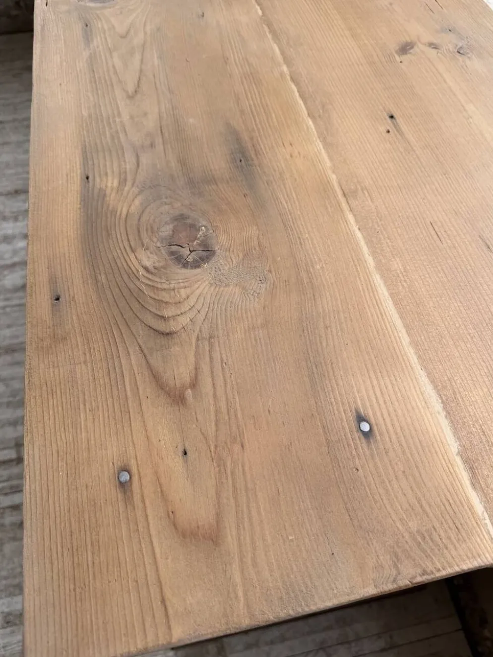 Meuble de métier pin XL années 50