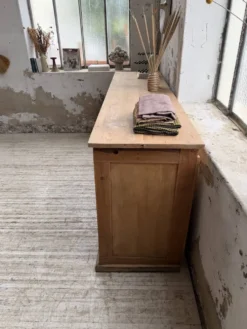 Meuble de métier pin XL années 50